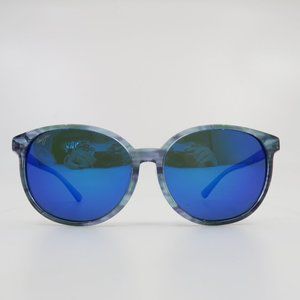 Maui Jim MJ796-55B WATER LILY Teal Marble/Blue Polarized Sunglasses w/Defects..